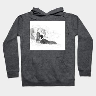 La Dolce Vita 1960 Federico Fellini - Sketch Hoodie